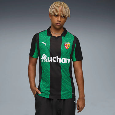 Maillot RC Lens Extérieur Homme 2025/26 Noir ( 120 Ans )