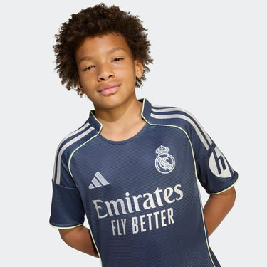 Maillot Real Madrid Extérieur Junior 2025/26 Bleu