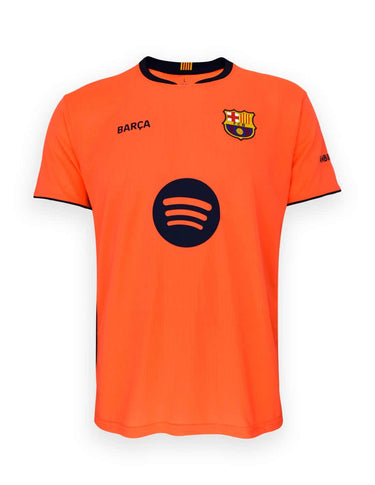 Maillot FC Barcelone Third Homme Lamine Yamal N°10 2025/26 Orange