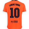 Maillot FC Barcelone Third Homme Lamine Yamal N°10 2025/26 Orange