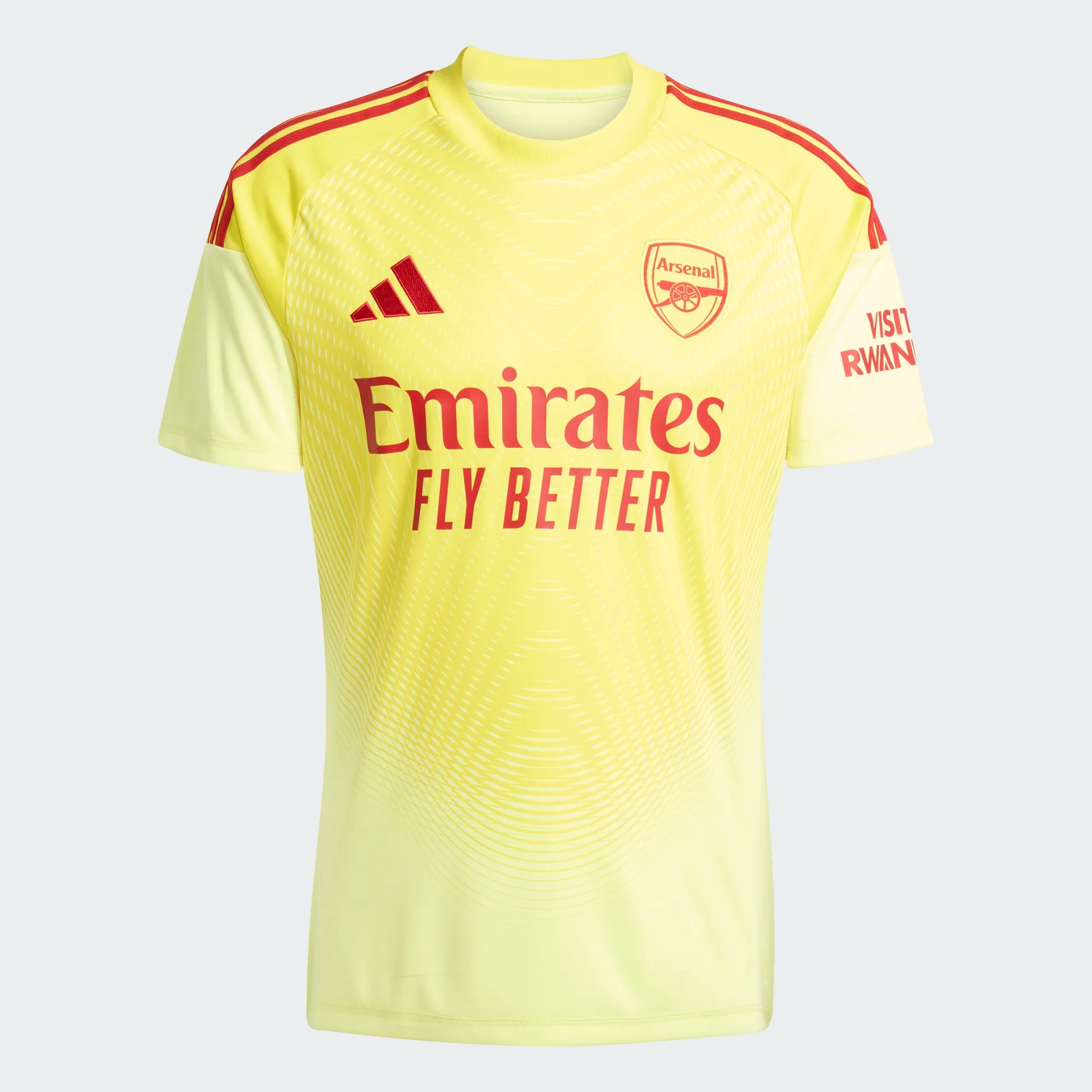 Arsenal Yellow Concept Kit Arsenal Goalkeeper Shirt 2025/26