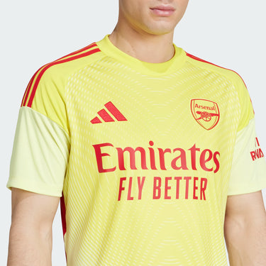 Maillot Arsenal Domicile Gardien Homme 2025/26 Jaune