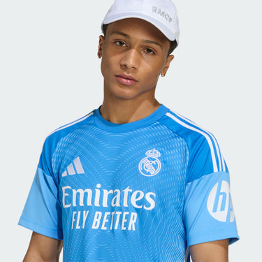 Maillot Real Madrid Domicile Gardien Homme 2025/26 Bleu
