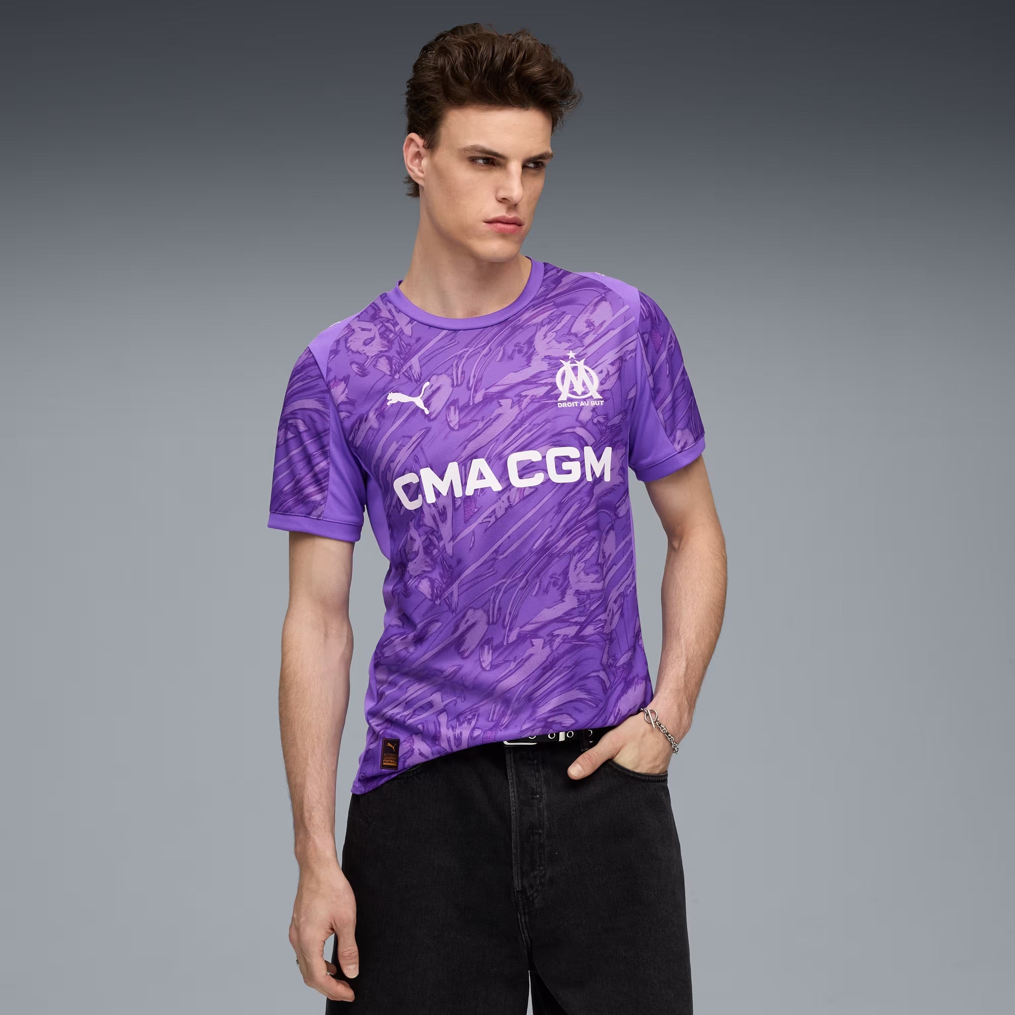 Goalkeeper Jersey Maillot Gardien Om Junior Soccer Maillot Om