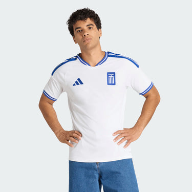 Maillot Grèce Domicile Homme 2026 Blanc - Coupe du Monde