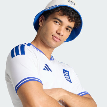 Maillot Grèce Domicile Homme 2026 Blanc - Coupe du Monde