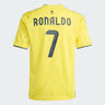Maillot Al Nassr Ronaldo N°7 Junior 2025/26 Jaune ( Riyadh )