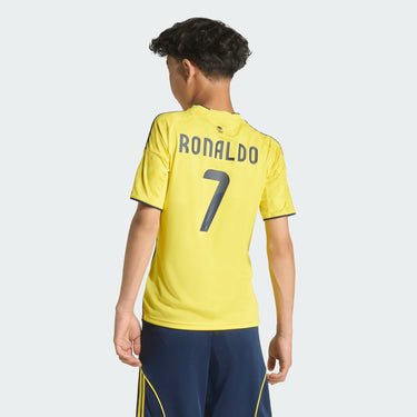 Maillot Al Nassr Ronaldo N°7 Junior 2025/26 Jaune ( Riyadh )