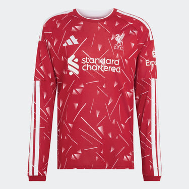 Maillot Manches Longues Liverpool FC Domicile 2026/27 Homme - Rouge – photographie officielle 1
