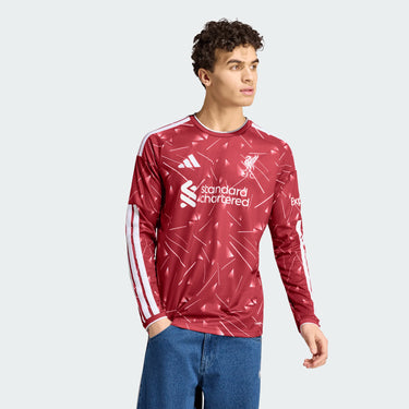 Maillot Manches Longues Liverpool FC Domicile 2026/27 Homme - Rouge