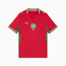 maillot maroc enfant domicile 2026 rouge puma coupe du monde officiel