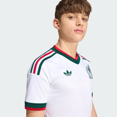 Maillot Mexique Extérieur Enfant 2026 Blanc - Coupe du Monde 2026 FIFA