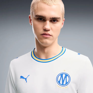 OM Camiseta Réplica Local PUMA Blanco-PUMA Team Royal 784252-01