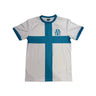 maillot om homme blanc bleu 2026 polyester sublime football