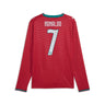 Maillot Portugal Domicile Manches Longues Ronaldo 7 2026 vue officielle.