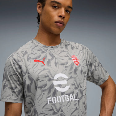 Maillot AC Milan Pre-match Homme 2025/26 Gris