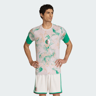 Maillot Pré-Match Algérie Extérieur Homme 2026 Beige