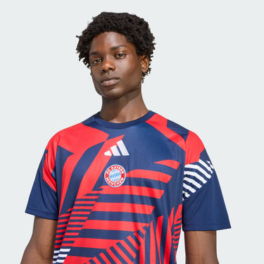 Maillot Pré-Match Bayern Munich Homme 2026/27 Bleu Marine Rouge
