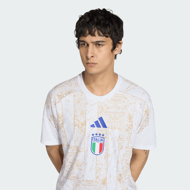 Camiseta Pre-Partido Italia Hombre 2026 Blanca - Mundial