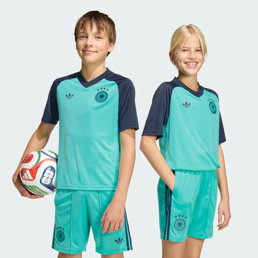 Maillot Pré-Match Extérieur Allemagne Enfant 2026 Turquoise - Coupe du Monde