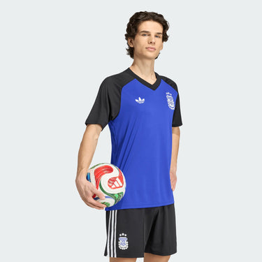 Maillot Pré-Match Extérieur Argentine Homme 2026 Bleu - Coupe du Monde