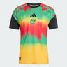 Le maillot Pre-Match Jamaïque x Bob Marley offre un style unique.