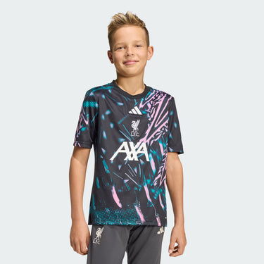 Maillot Pré-Match Liverpool FC 2026 Enfant Noir