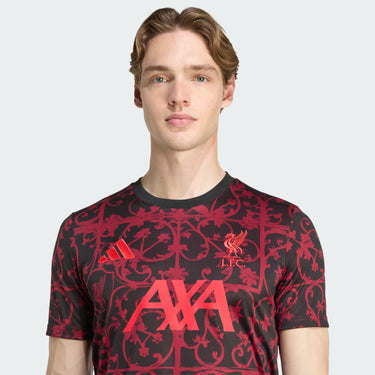 Maillot Liverpool F.C. Pre-match Homme 2025/26 Rouge