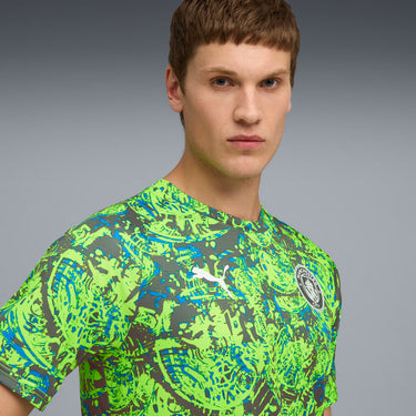 Maillot Manchester City Pre-match Homme 2025/26 Vert