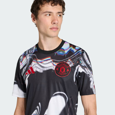 Maillot Pré-Match Manchester United 2026 Homme - Noir