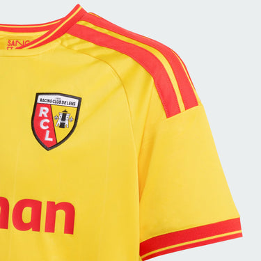 RC Lens 2026/27 Kids' Home Jersey Yellow Red
