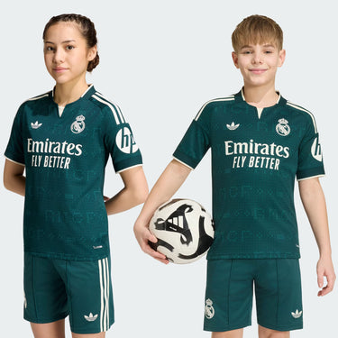 Real Madrid Away Kids' Jersey 2026/27 Green