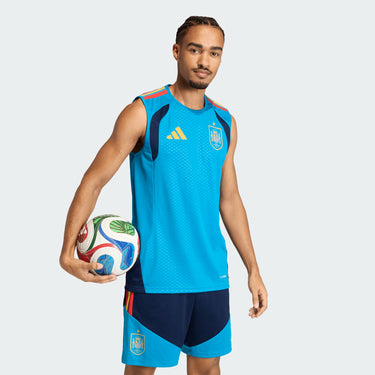 Débardeur Entrainement Espagne 2026 Bleu - Coupe du Monde