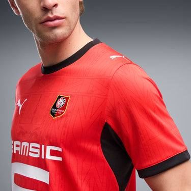 Maillot Stade Rennais Domicile Homme 2026/27 Rouge Noir