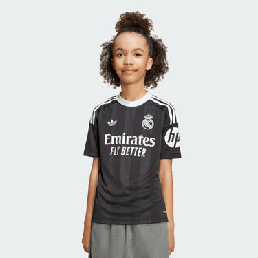 Maillot Real Madrid Third Gardien Junior 2025/26 Noir