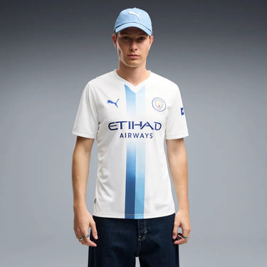 MCFC Third Jersey Replica PUMA White-Blazing Blue 784352-06