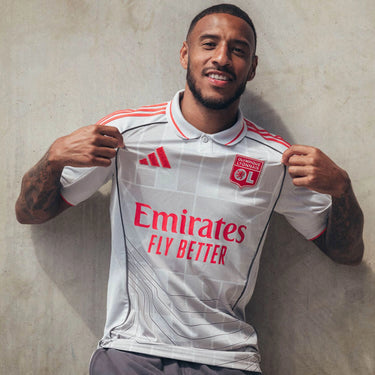 Maillot Olympique Lyonnais Third Junior 2025/26 Gris