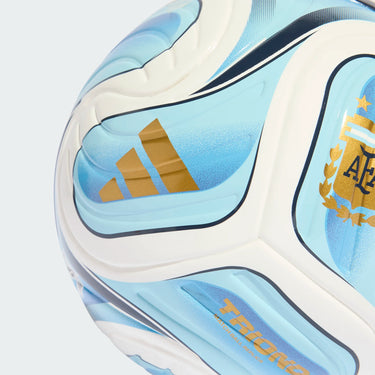 Logo de la sélection Argentine sur le mini ballon 2026.