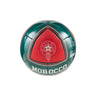 Le mini ballon Maroc Culture arbore un design blanc pur.