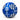 Mini Ballon Metallic II OM 2026/27 Bleu Marine Blanc Taille 1 - article inclus dans le pack