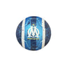 Mini ballon OM metallic officiel, vue globale décorative.