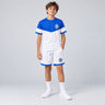 Kit Fan Sublime OM Enfant 2026/27 Blanc Bleu Roi – photo principale
