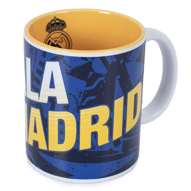 Real Madrid Hala Madrid Mug 315 ml Blue Yellow