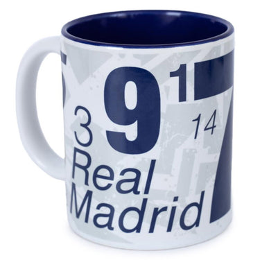 Real Madrid Los Galacticos Mug 315 ml Grey Blue