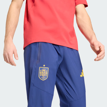 Pantalón España Tiro Travel Hombre 2026 Azul - Copa del Mundo