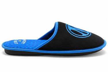 Pantoufles Fan OM Adulte 2026 Noir Bleu Roi