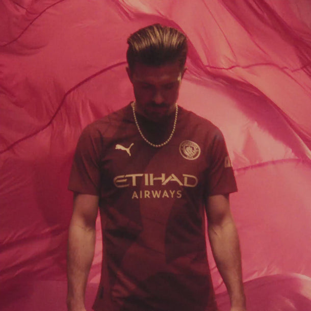 Maillot Manchester City Third 2024/25 Rouge