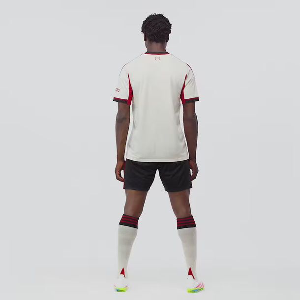 Short Liverpool F.C. Extérieur Homme 2025/26 Noir