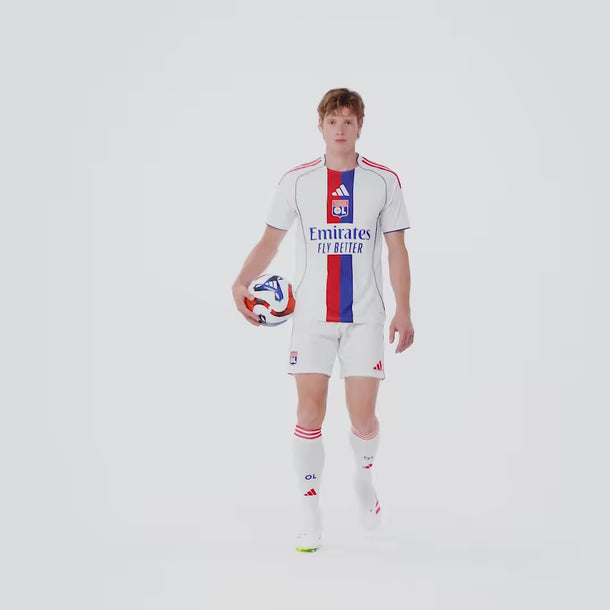 Maillot Olympique Lyonnais Domicile Homme 2025/26 Blanc