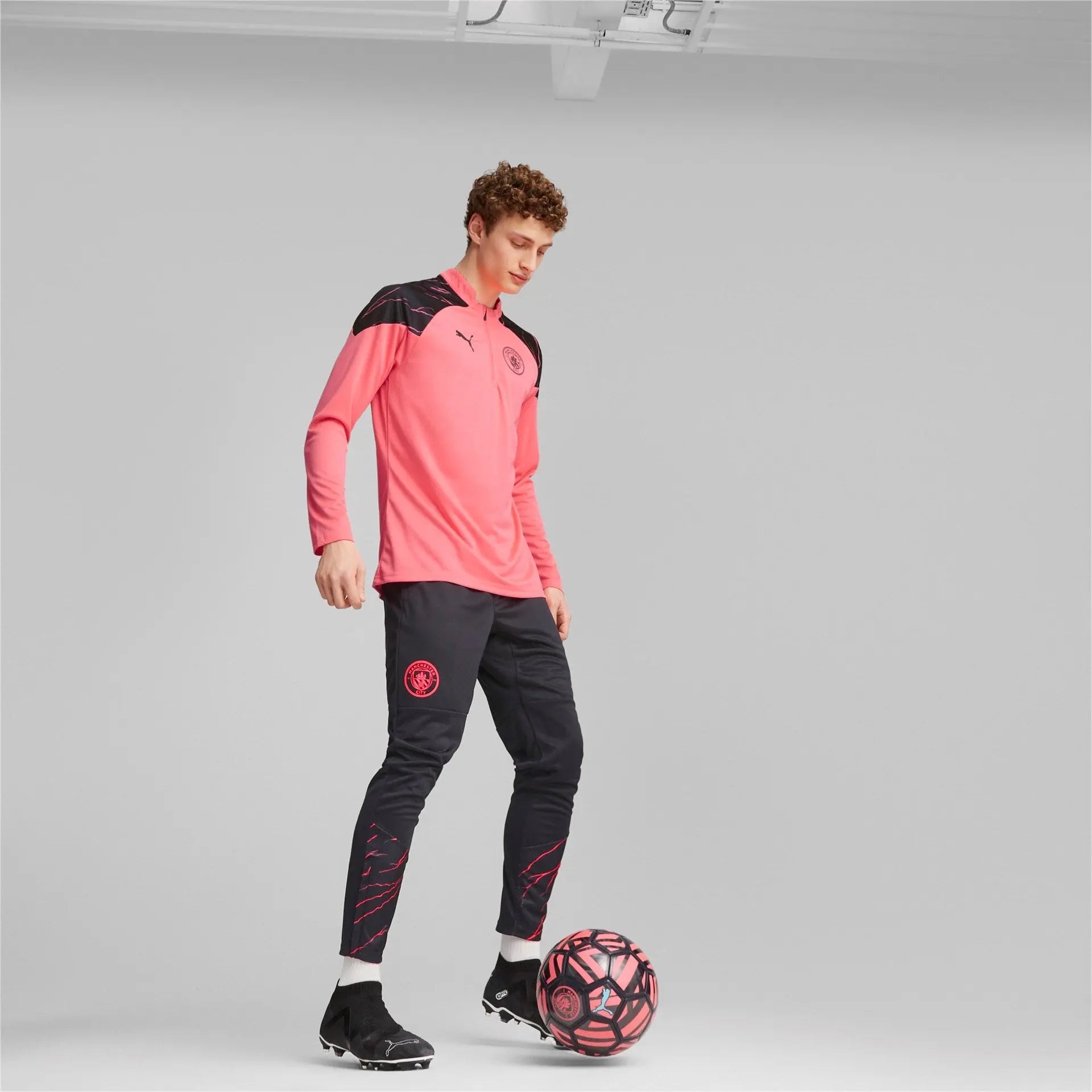 Pantalón de entrenamiento Manchester City Hombre 2023/24 Negro